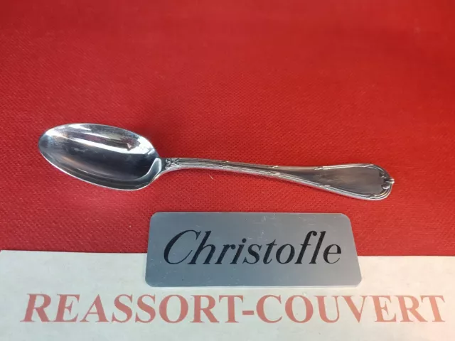 Spoon Table christofle Ribbons 8 1/8in Very Beautiful Condition SILVER PLATED