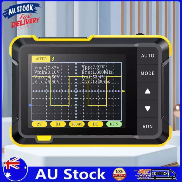 AU Digital Oscilloscope 800VPP Handheld Oscilloscope Type C Charging (A)