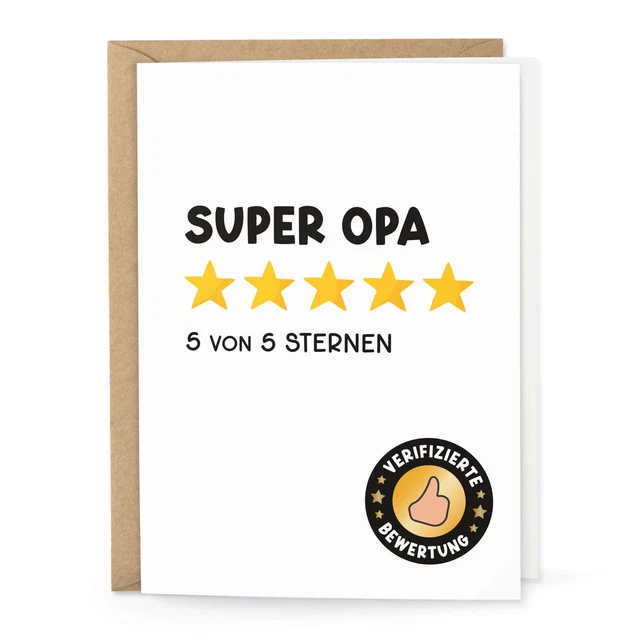 Produktbild von MyOma Geschenk Für Opa - Opa Brillenetui Opa Brillenputztuch Microfaser - GRATIS