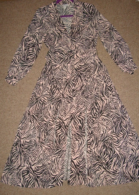 Topshop pink sales zebra dress