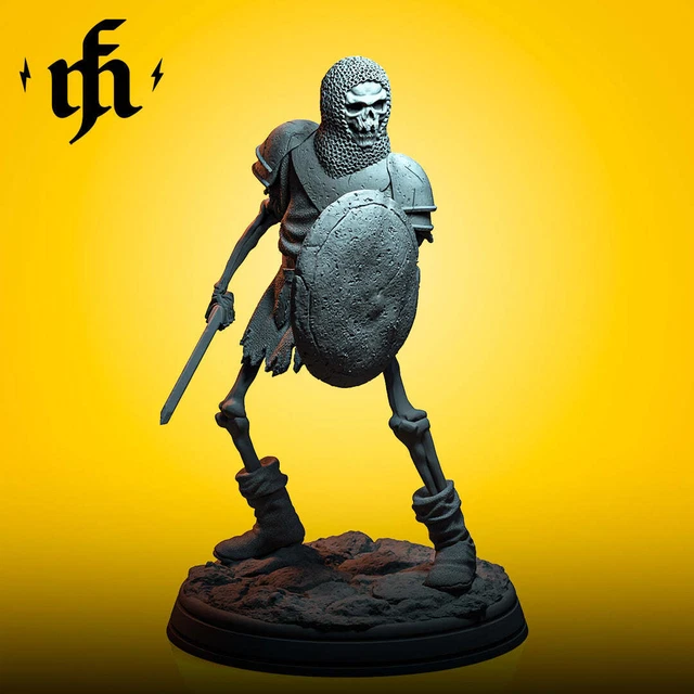 Soldier Skeleton | DnD Miniature | Fantasy Miniature