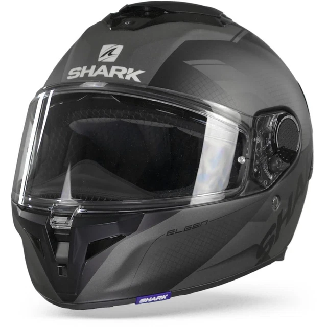 Shark Spartan GT Elgen KAA Matt Black Anthracite Anthracite Full Face Helmet