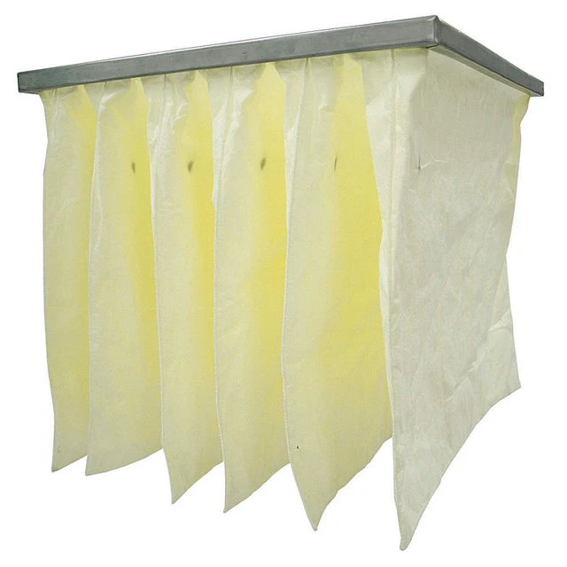 AIR HANDLER 2JVC5 Pocket Air Filter,24x20x12,MERV 13 PK 4