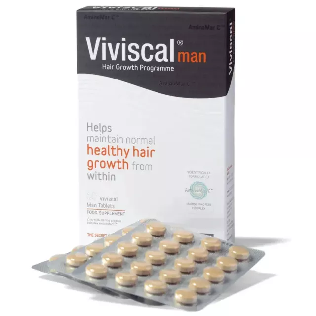 Viviscal Hair Growth Programme Supplements (1 Month) - 60 Tablets - BBE 04/2024