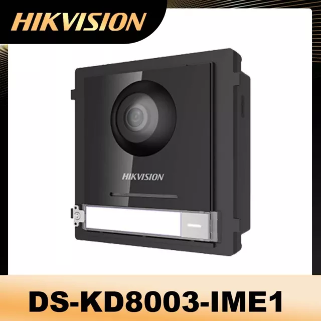 Hikvision Doorbell Video IP Intercom POE Modular Door Station DS-KD8003-IME1