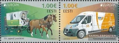 Estonia 763-764 pareja (completa.edición.) nuevo con goma original 2013 Europa