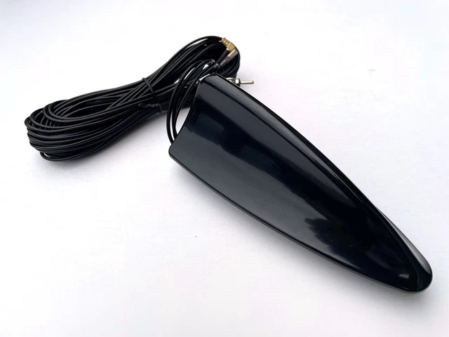 AntennaMastsRus - Functional Black Shark Fin Antenna is Compatible with Chevrolet Cruze (2011-2014