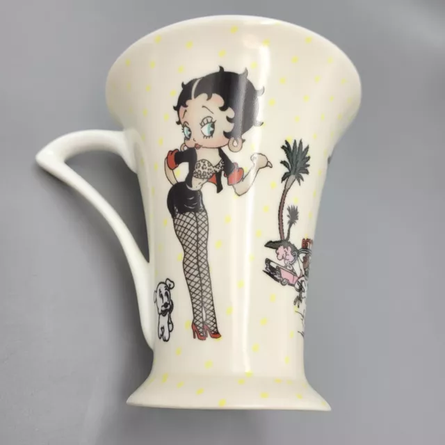 Vintage 1999 Betty Boop Pin-up Bone China Cup Mug Centric Betty Drive-thru