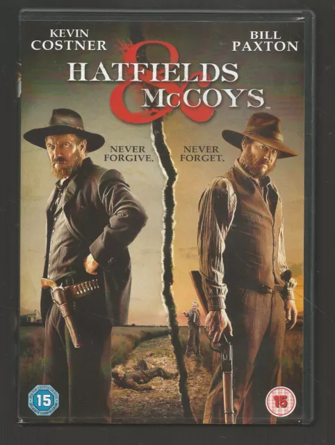 HATFIELDS & McCOYS - Kevin Costner (2012) - UK DVD (2-DISC) western mini-series