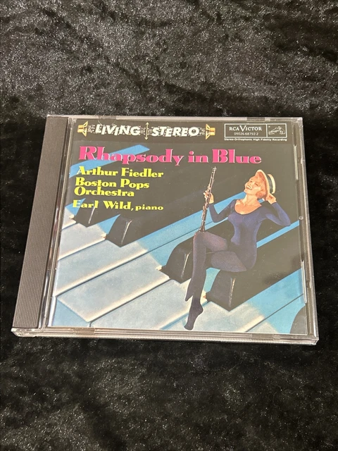 Rhapsody in Blue and More - Arthur Fiedler - Boston Pops w/Earl Wild - CD