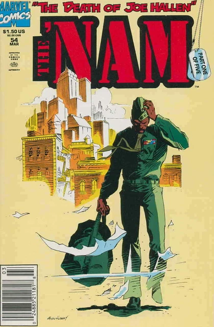 Nam, The #54 (Newsstand) VG; Marvel | low grade - Vietnam War comic - we combine