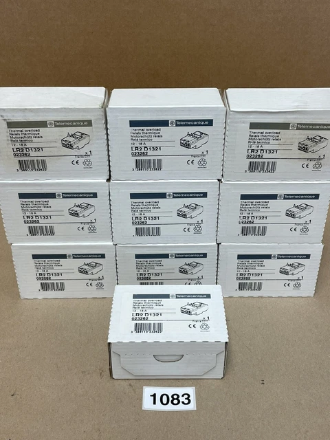 10 - Telemecanique Thermal Overload Relay Lr2D1321 12-18Amp New In Sealed Box