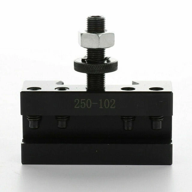 Turning & Facing Tool Post Holder 250-102 Quick Change For Bit CNC Lathe