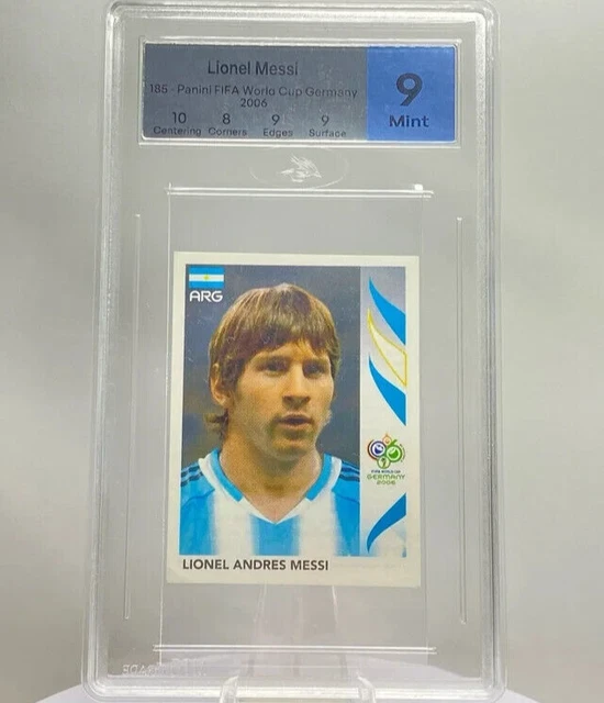LIONEL MESSI (ROOKIE) Argentina Panini World Cup Germany 2006 (MTG