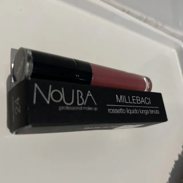 Nouba Millebaci Long Lasting Lip Color 24 Brand New