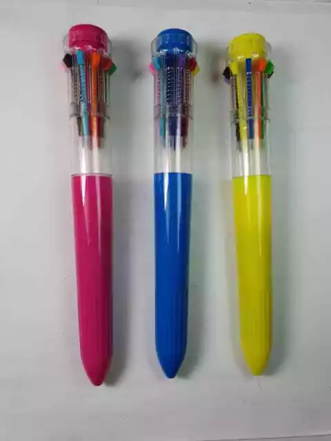 30 penna multicolore Set di penne a sfera a 4 colori，penne multicolore  bambini regalo feste，cancelleria kawaii，gadget compleanno bambini，regalini  fine festa compleanno : : Cancelleria e prodotti per ufficio