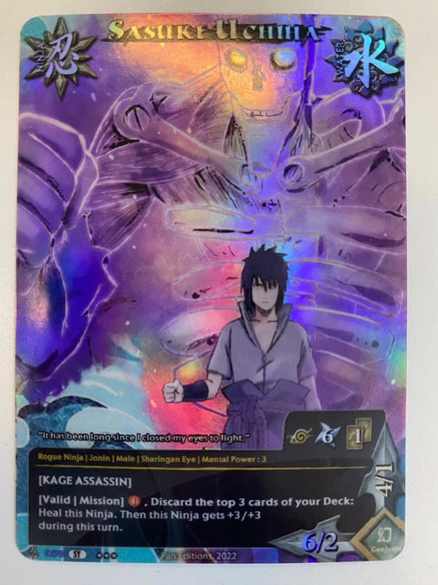 CARTE NARUTO COLLECTIBLE Card Game CCG Sasuke uchiha No. 0070 EUR 11,90 ...