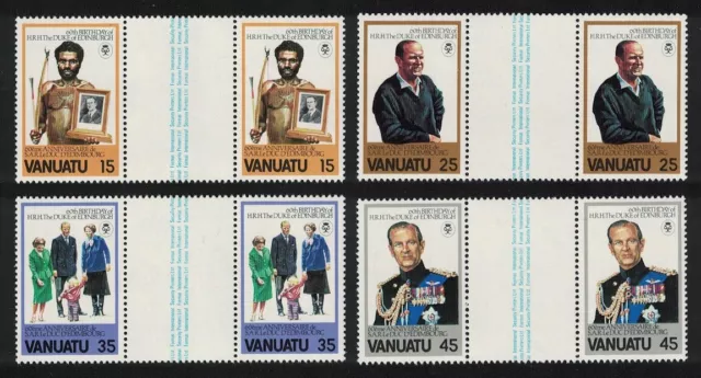 Vanuatu Duca di Edimburgo Award 4v coppie grondaie 1981 nuovo di zecca sg#311-314 Sc#304-307