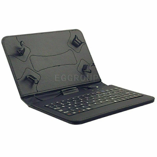 Leather Protective Case Cover With Type-C Keyboard For Galaxy Tab A 2020/Lenovo