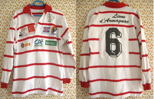Maillot Rugby Mazamet Colt Phalippou Frayssinet Porté #10 SCM vintage FFR - XL | eBay