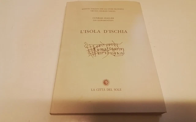 Conrad Haller, L’isola di Ischia,,ed. La Città del Sole, 15mr26 Conrad Haller, L’isola di Ischia,,ed. La Città del Sole, 15mr26
