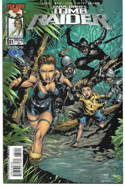 TOMB RAIDER (The Series) - Vol. 1 No. 31 (July 2003) ~ LARA CROFT  VARIANT COVER