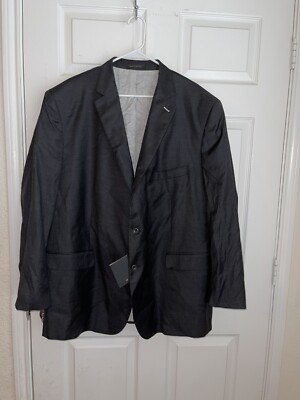 NWT J Hilburn loro piana 100% wool bespoke blazer 54