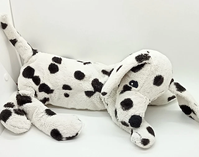 IKEA GOSIG VOVVEN Dalmatian Dog 14" Soft Toy Floppy Plush Comforter