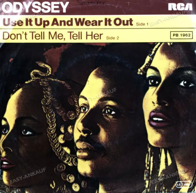 Odyssey - Don't Tell Me, Tell Her / Use It Up And Wear It Out 7in 1980 .