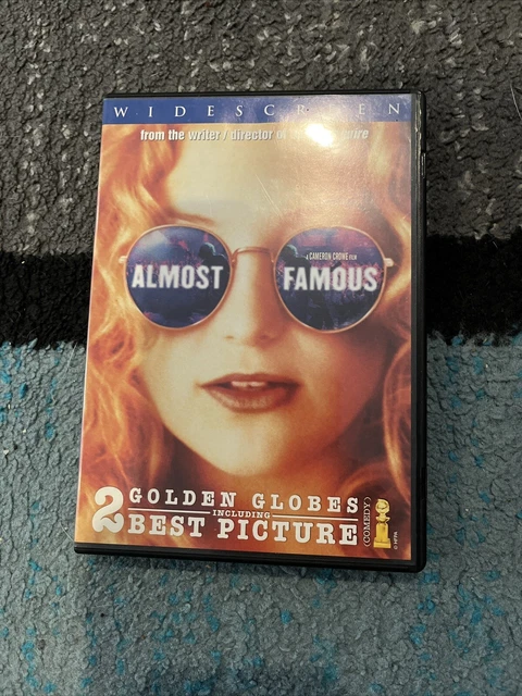 ALMOST FAMOUS (DVD, 2001) Kate Hudson $1.00 - PicClick