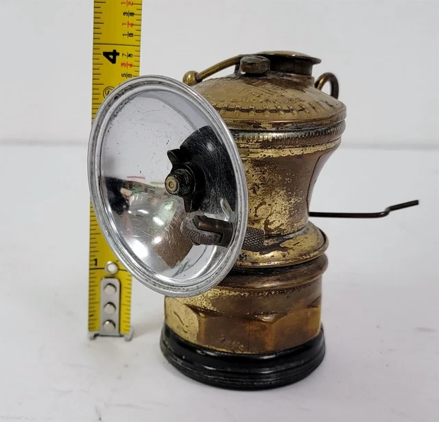 B-65 Vintage 1920'S/30'S Universal Lamp Company Miner Carbide Lamp Version #2