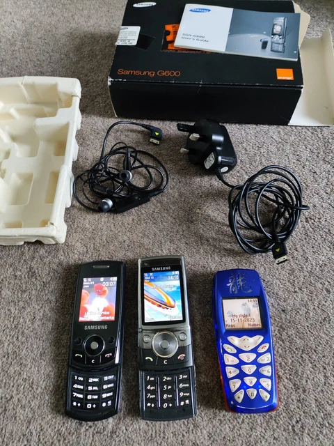 Job lot of 3 Phones. Nokia 3510i. Samsung's G600 & J700. All Unlocked & Working.