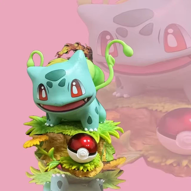 thumbnail image 2 of Takara Tomy Pokemon Bulbasaur (Bisasam/Bulbizarre) Original Keychain PVC Figure 2 of 4
