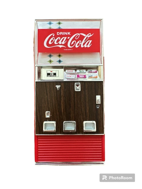 Vintage 90s Toy Vendo A Coca-Cola Mini Vending Machine 1996 Die Cast WorkingRare Vintage 90s Toy Vendo A Coca-Cola Mini Vending Machine 1996 Die Cast WorkingRare