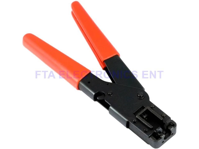 Pince à Sertir Coaxiale F Pour Câbles RG59/RG6/RG11 - Outil De Compression Neuf