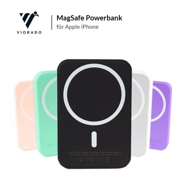 MagSafe Akku/Powerbank für Original Apple iPhone Kabellos Magnetisch - 5000mAh