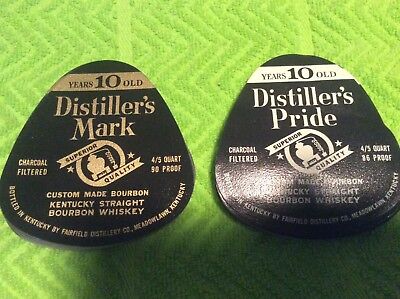 50 Distiller’s Mark, 50 Distiller’s Pride Kentucky Bourbon Labels. craft project