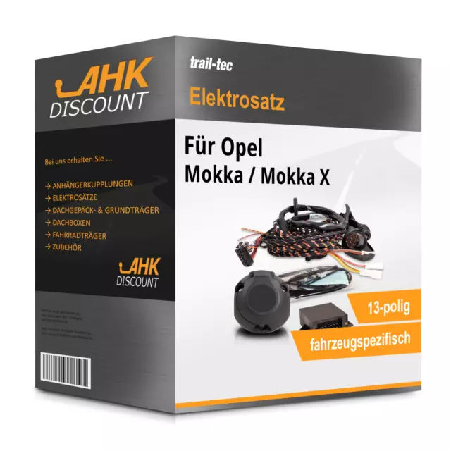 Für Opel Mokka / Mokka X 12-20 TRAIL-TEC Elektrosatz 13polig fahrzeugspezifisch
