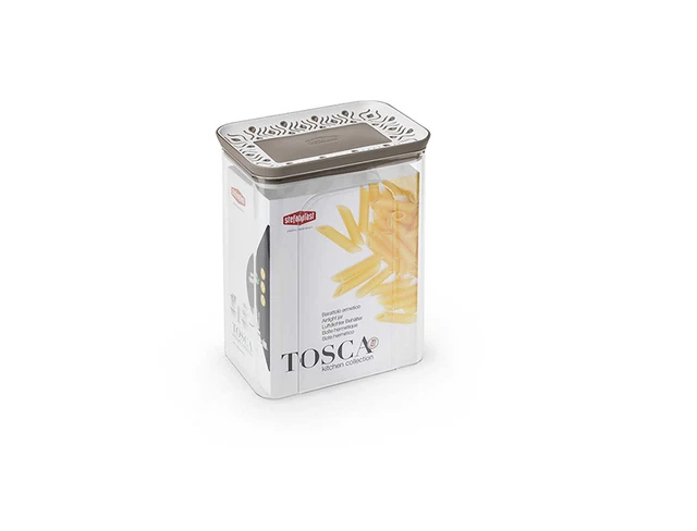 Pot Rectangulaire Tosca En Plastique 2,2 Lt Ngl 036