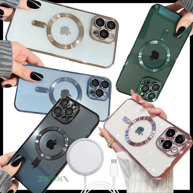 COVER PER MAGSAFE tutta la serie Iphone 11 12 13 14 con PROTEZIONE FOTOCAMERA