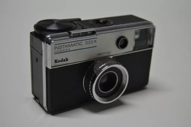 Camara Vintage - Kodak Instamatic 333X - Funda Cuero