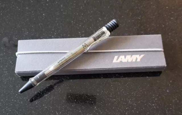 Lamy Kugelschreiber Safari Vista transparent KS 212 Schreibfarbe black M16  Box