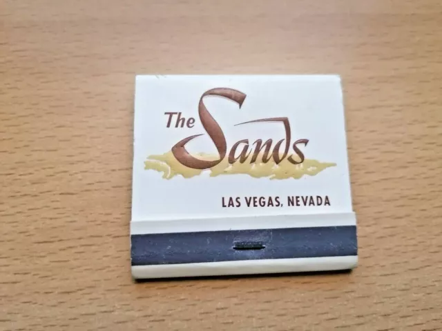 Streichholzbriefchen aus dem SANDS Hotel Las Vegas - RARITÄT!