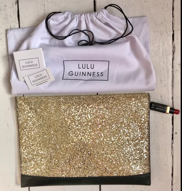 Lulu guinness sales clover clutch