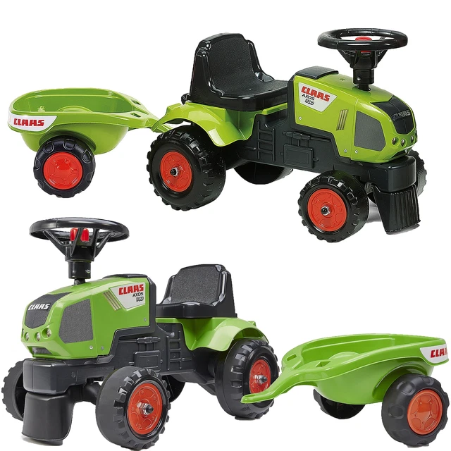 Falk baby claas tractor with trailer deals