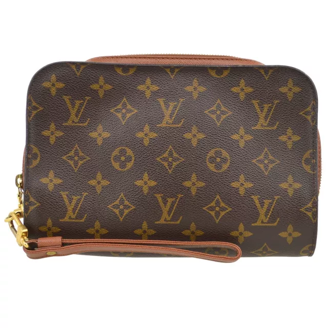 Louis Vuitton Orsay Clutch Handbag Monogram Canvas M51790 Ar0030 Kk30902