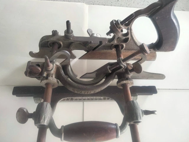 Vintage Stanley No55 Combination Universal Plane & Cutter Box 1 to 4 & Cutters