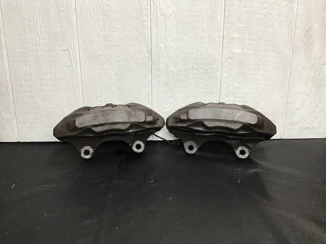 OEM 2006-17 Volkswagen Touareg 4 Pot Front Set Brembo Brake Calipers