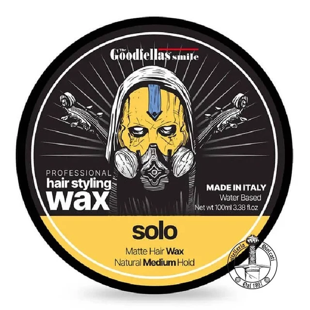 Cera Capelli Solo Matte Hair Wax Natural Medium Hold – The Goodfellas’ Smile