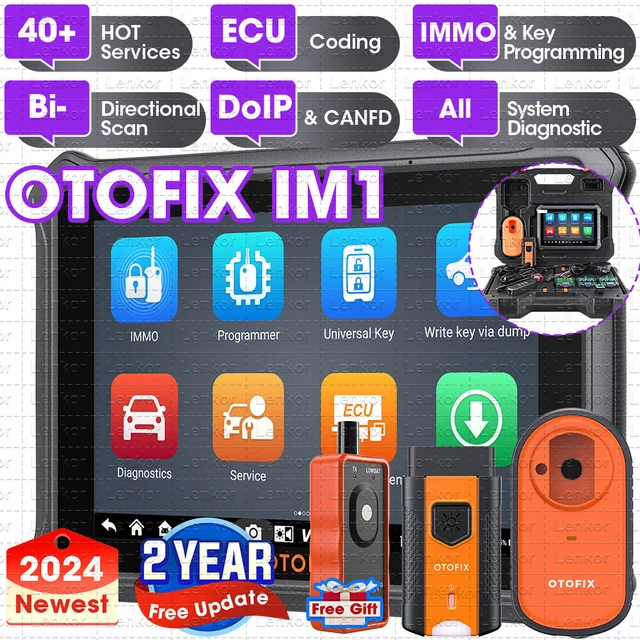 2024 OTOFIX IM1 IMMO Key FOB Programming Tool Car Full System